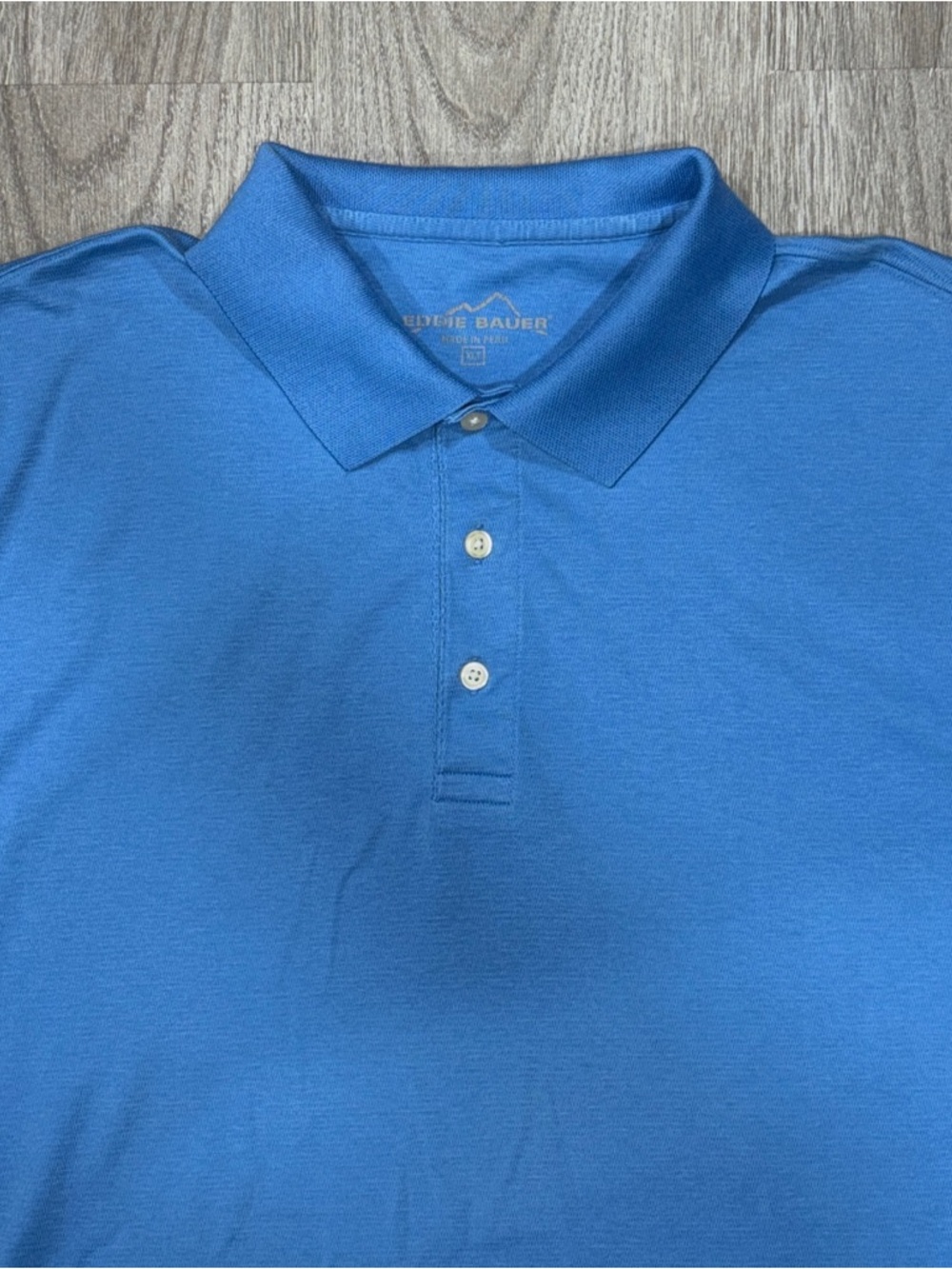 Eddie Bauer Polo Shirt
Mens XL Tall Blue Solid Performance Casual
Classic